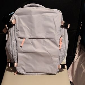 Stylish Gray Travel Backpack